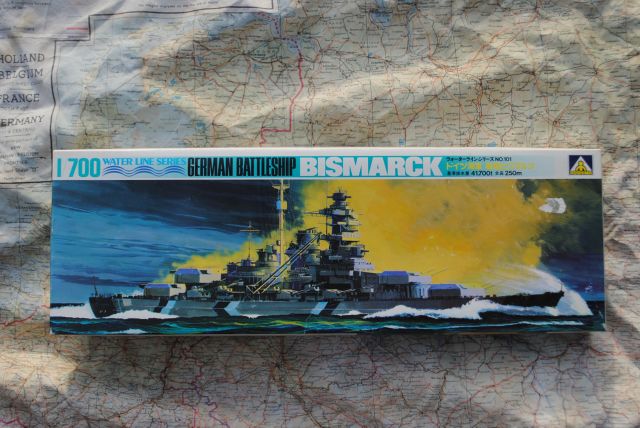 AO101 BISMARCK Kriegsmarine Battleship WWII